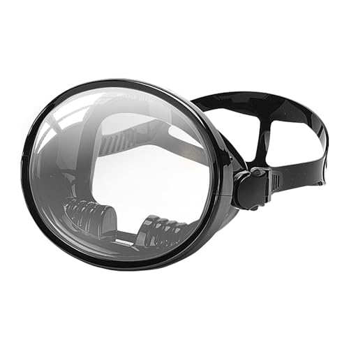 Masque de plongée panoramique et tuba avec boucle réglable transparent