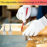 Zoom IMG-1 6 pezzi morsetto a c Zoom IMG-1 6 pezzi morsetto a c