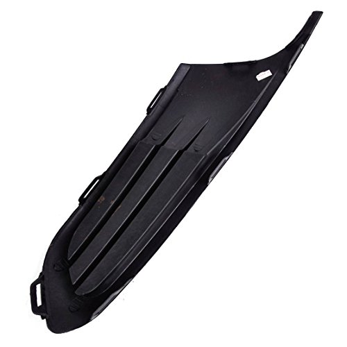 Beler 2Pcs Black Left & Right Bumper Grille Grill Cover Fit For Vw Jetta 2011-2014 5C6 853 665 9B9 5C6 853 666 9B9 #TOP2