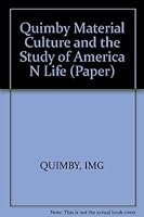 Material Culture and the Study of American Life 039309037X Book Cover