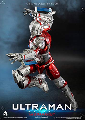 Threezero Ultraman (Anime Edition) 1: 6 Scale Action Figure, Multicolor #TOP2