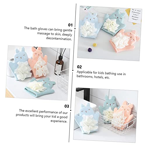 minkissy 16 Peças Luvas De Banho Reversíveis Luvas De Banho Luvas De Banho Luvas De Banho Luvas De T