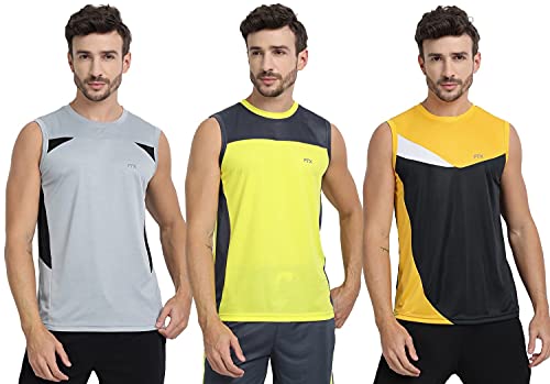 Image of FTX Men's Solid Regular Fit T-Shirt