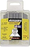 Ammex Corporation DSP100 Notch Utility Knife Blade Dispenser, 100-Pack