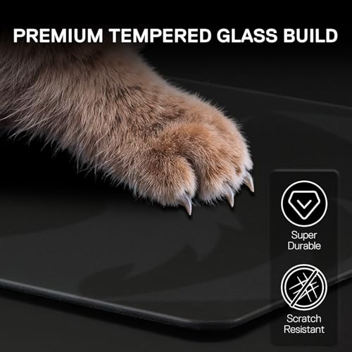 Redragon PG1M Glass Mouse Pad