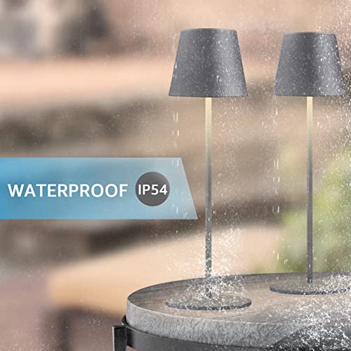 Lampada da Tavolo LED Ricaricabile, Lampada Touch