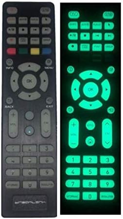 Link Dream Formuler/Dreamlink Replacement Remote Control Luminous Original Remote Control Compatible with Z7 Z8 Dlite Dlite+ T1 T1+ T2 ZX (1PCS)