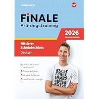 FiNALE - Prüfungstraining Mittlerer Schulabschluss Nordrhein-Westfalen: Deutsch 2026 Arbeitsbuch mit Lösungsheft