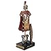 Dicksons Armor of God Roman Soldier 9 x 5 Inch Red Resinstone Tabletop Figurine