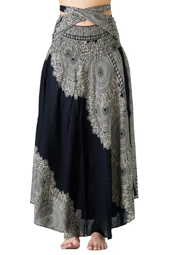 Long Skirts for Women Maxi Boho Skirt Floral Print