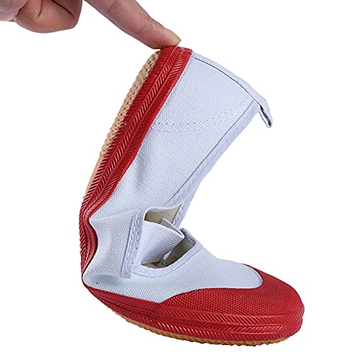 Tkieio Cosplay Shoes Nene Yashiro Cosplay Shoes Prop White-red Dance Shoes Halloween4