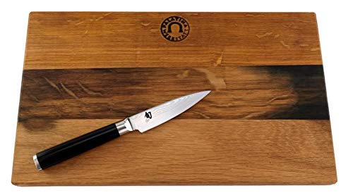Kai Shun Classic Geschenkset DM-0700, ultrascharfes Officemesser, 9 cm Klinge aus Damaststahl+ großes Schneidebrett aus Eiche 30x18 cm VK: 147,95€ Cover