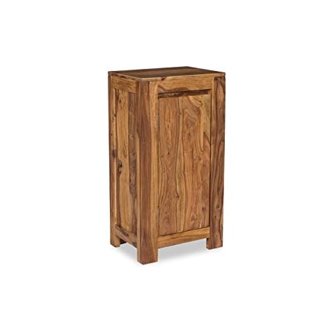 Woodkings® Unterschrank Leeston Echtholz Palisander Badunterschrank massiv Badmöbel Badezimmer Badezimmerunterschrank Badschrank Bad Unterschrank Massivholz Cover