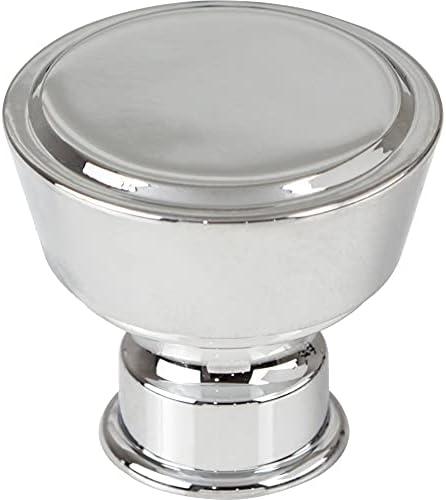 Top Knobs Ormonde Knob 1 3/8 Inch Polished Chrome