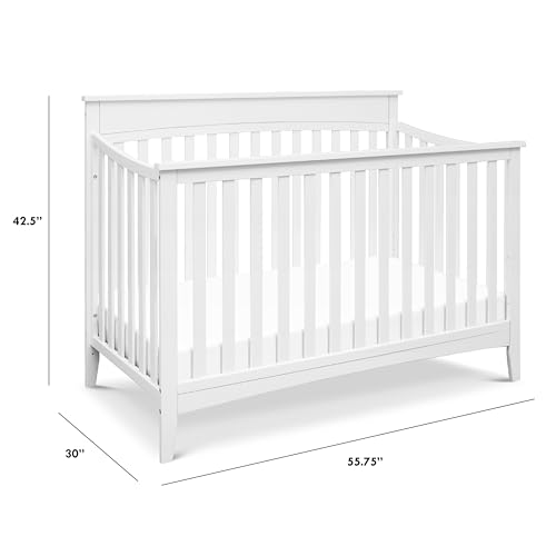 Davinci Grove 4-in-1 Convertible Crib in White, Greenguard Gold Certified