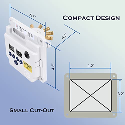 Digi Mister Evaporative Duct Mount Whole House Furnace Humidifier With 8 Uv-C Leds thumb #2