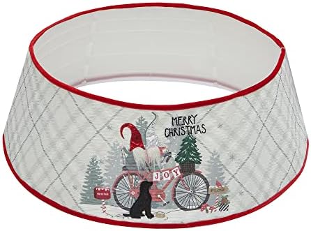 Peyton Christmas Tree Collar Christmas Tree Skirt Ring with Gift Box Xmas Decoration,Xmas Tree Skirt ，Tree Skirt Decorates for Christmas