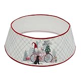 Peyton Christmas Tree Collar Christmas Tree Skirt Ring with Gift Box Xmas Decoration,Xmas Tree Skirt