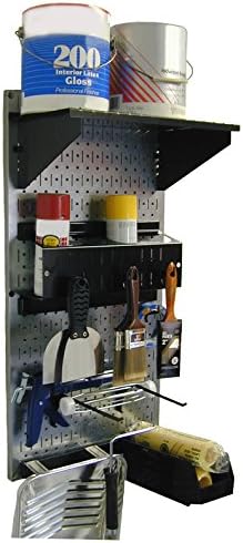 Wall Control 30-PST-100GVB Paint Supply Organizer Kit, Galv/Black image 5