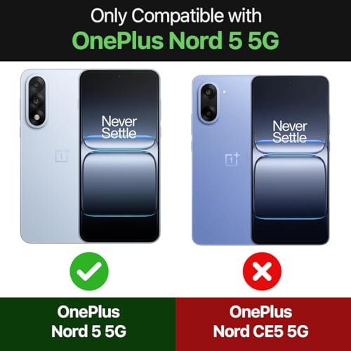 Image of WOW IMAGINE Translucent Hybrid Back Case Cover for 1+ OnePlus Nord 5 Smoked Matte Back | Shock Proof 360 Degree Protection | Protective Hard Case - Matte Black