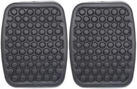 49451-60B00 49751-79001 Car Rubber Brake Clutch Pedal Feet Pad, for Swift, for Daewoo, Matiz Tico Accelerator Cover Replacement Car Pedal Cover Set(1Pc-01)(2pc)