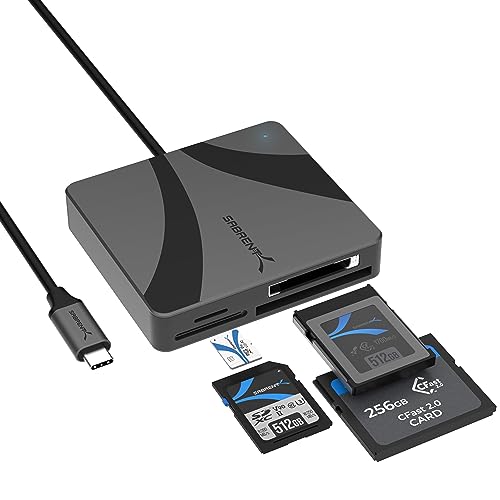 SABRENT USB-C Multi-Card Reader CR-C4PM