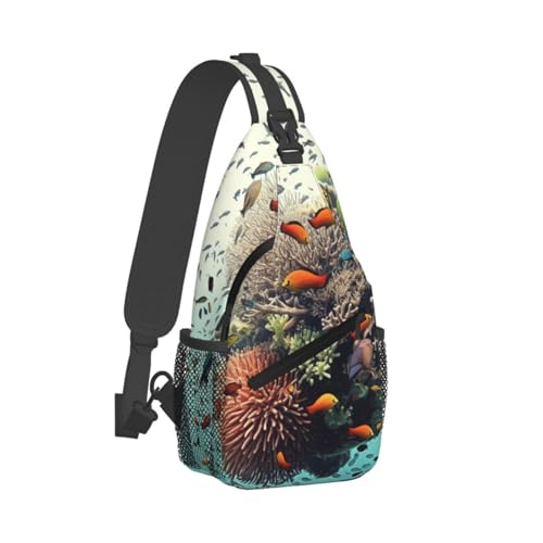 Sling Bag para Mujeres y Hombres Bolsa Cruzada para Senderismo miniatura 7