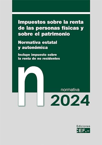 Portada de Impuestos sobre la Renta de las Personas Físicas y sobre el Normativa
