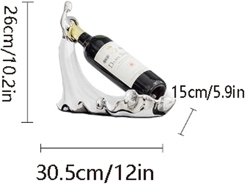 Ceramic Wine Rack European Style Wine Rack is Also Suitable for Living Room Decoration Decoration Perfect for Home Decor Kitchen Storage Rack