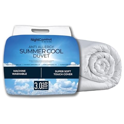 Night Comfort Luxury Summer Duvet, King Size Cover