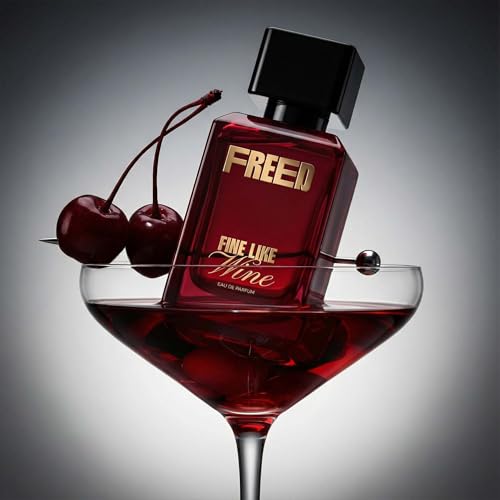 Image of FREED Fine Like Wine Eau De Parfum for Women | Boozy Fruity Luxury Perfume with Wine & Berries | Long Lasting Smell | Gifts for Woman | 80 ml