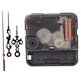 Hotainoys Mecanismo de Reloj Reemplazo de Movimiento de Reloj de Cuarzo silencioso con Pilas DIY con manecillas para Pieza de reparación Reemplazo de Mecanismo de Accesorio