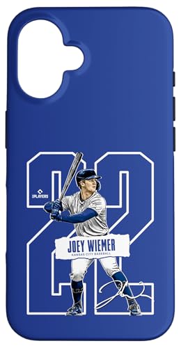 Coque iPhone 16 Joey Wiemer finition haut de gamme Kansas MLBJOE301N