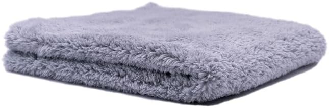 Ethos Plush 470 Microfiber Towels for Cars - Premium Car Detailing Towels - Edgeless Ultrasoft Micro Fiber Cloth for Car Wash, Interior & Exterior 1 - Speed Gray 470GSM
