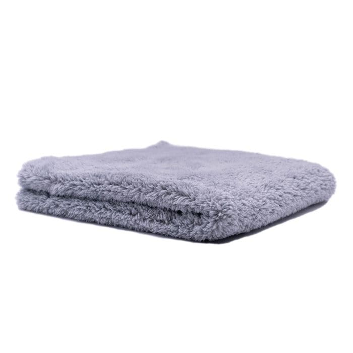 Pano de Microfibra Automotivo Ethos Plush 470 sem Bordas, 470 GSM, Speed Gray, 1 unidade
