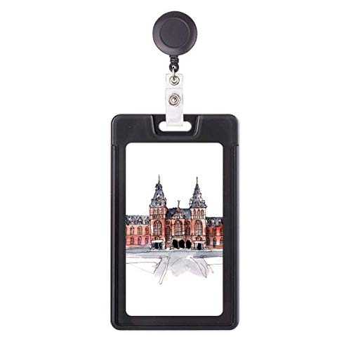 Étui pour porte-badge rétractable Rijks Museum aux finitions soignées