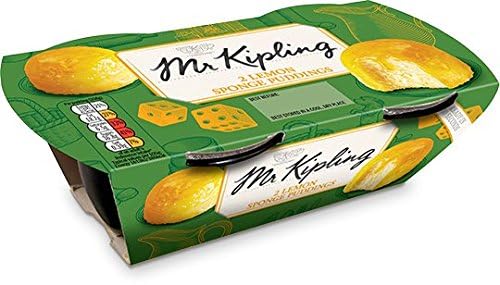 Mr. Kipling Lemon Sponge Pudding - 2 Per Package (Pack of 3)