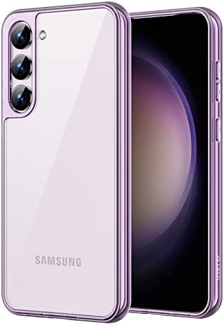 JETech Case for Samsung Galaxy S23, Anti-Yellowing, Purple