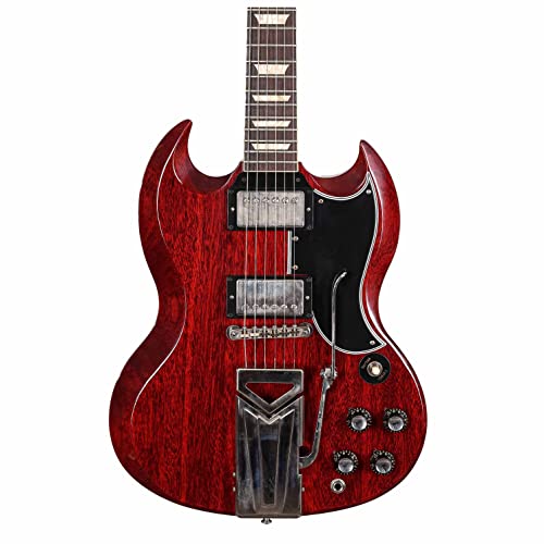 Gibson 60e Anniversary 1961 SG Les Paul Standard VOS – Cherry Red - Les Beatles, Paul McCartney, John Lennon, RIngo Starr, George Harrison Gibson 60e Anniversary 1961 SG Les Paul Standard VOS - Cherry Red