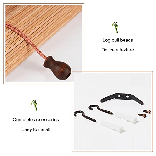 Store enrouleur bambou pour stopper le vis-à-vis sans perdre la luminosité - 3