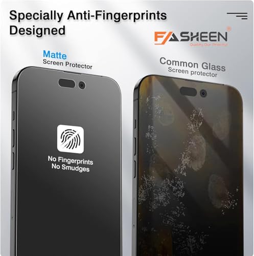 Image of FASHEEN Matte Screen Guard Compatible With vivo X300 Pro V2514 Matte Finish Anti Glare Flexible Fiber Mobile Screen Protector Not a Tempered Glass, Not Edge to Edge SmartPhone Screenguard.
