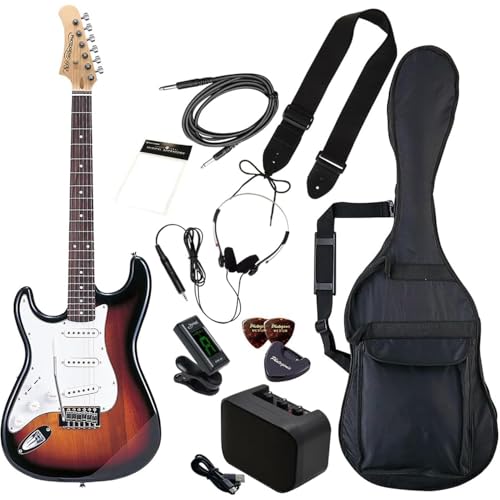 エレキギター photogenic Amazon | Photogenic フォトジェニック エレキギター STタイプ ブルー