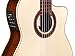 Cordoba GK Studio Negra Cutaway Flamenco Acoustic-Electric Nylon String Guitar, Iberia Series