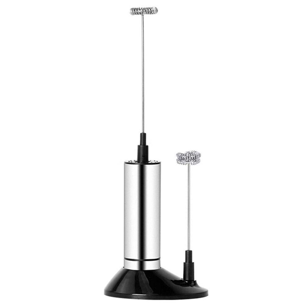 XTYPE Fouets à Lait électrique Fouet Lait Foamer Cuisine Batteur for Cappuccino café Fouet Boissons Blender avec Support