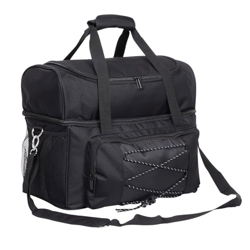 Support de boule de bowling avec compartiments rembourrés pour grand sac de sport