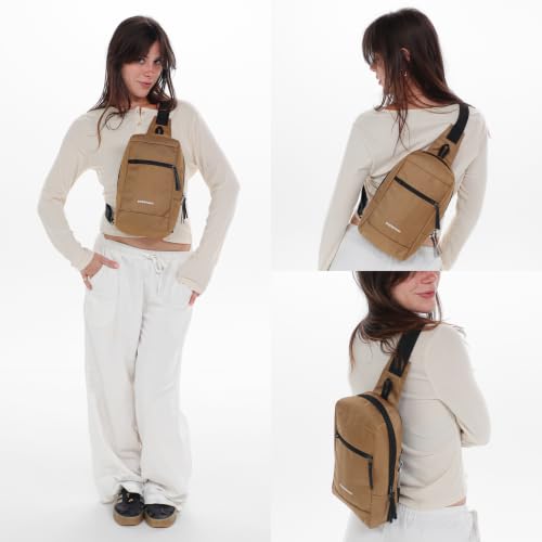 Image of Sherpani Metro, Reversible Anti-Theft Sling Bag for Women | 5L Crossbody Backpack, Shoulder & Chest Purse, Water Resistant, Everyday Carry, RFID Protection, Gift for Her