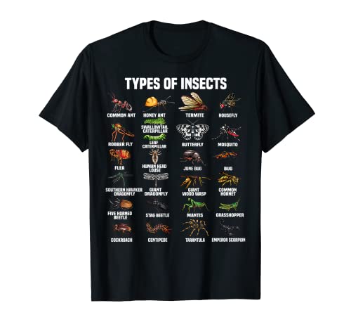 Funny Entomology Designs For Men Women Bug Collectors Lovers T-Shirt