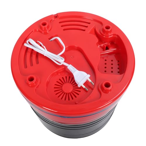 EU-Stecker 220-240 V Dörrgerät, Elektrischer Dörrautomat für Obst, Kräuter, Fleisch, Gemüse, Rot, 8 Fächer, Dörrgerät – Bild 8