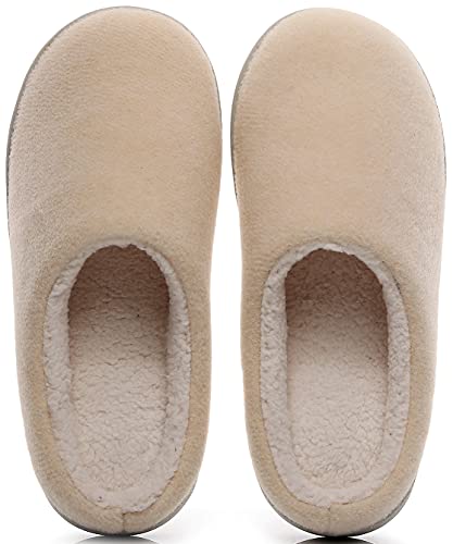 Guoluofei Womens And Mens Slippers Furry Cozy Memory Foam House Shoes Indoor Outdoor Faux Fur Warm Comfy Slip On Breathable #TOP7