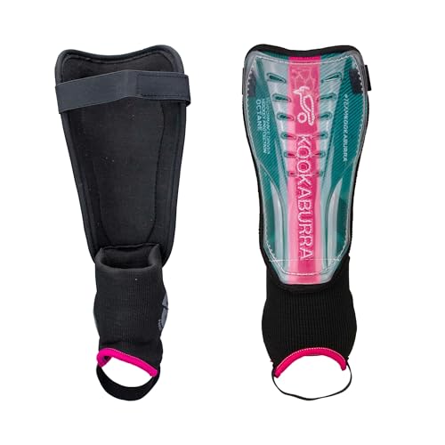 Protège-tibias hockey Kookaburra Octane bleu marine pour briller lors de vos entraînements